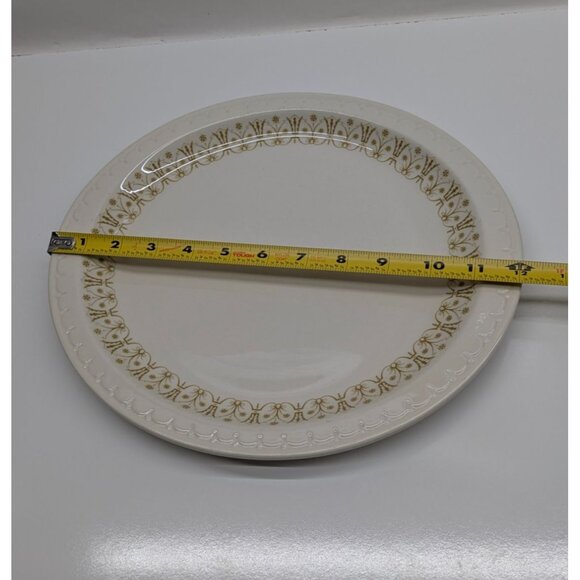 Syracuse China Econo Rim 12" Oval Serving Platter Classic Bronze RestaurantWare - Picture 3 of 9